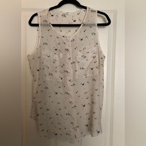 Silk top, EUC, super light perfect summer addition.